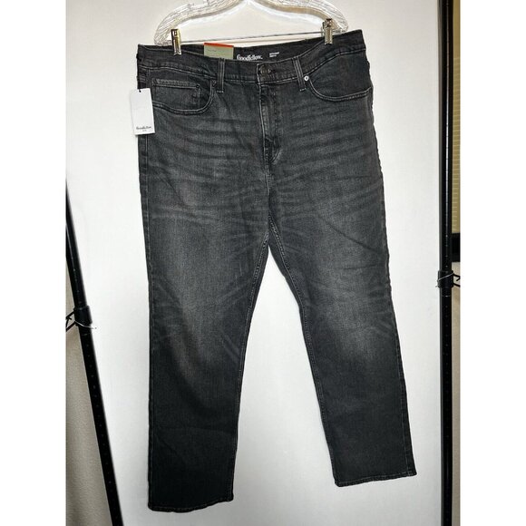 Goodfellow Jeans Mens Size 40x32 NWT black denim - Picture 2 of 16